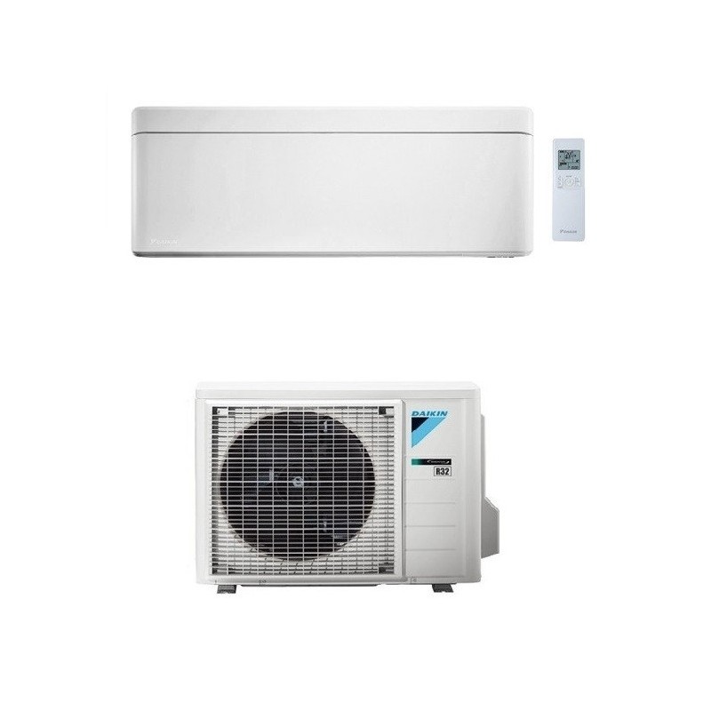 Daikin Stylish FTXA35AW + RXA35A9 12000 btu Mono Split Inverter Wi-Fi – Bianco – Climatizzatore a Parete R-32