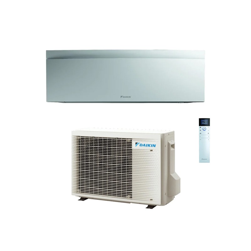Daikin Emura 3 FTXJ20AW + RXJ20A 7000 BTU Mono Split Inverter Wi-Fi – Bianco – Climatizzatore a Parete R-32