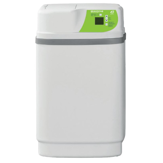 Addolcitore Acqua BRAVOCAB CD10422 – 22L Cabinato Intelligente per Grandi Impianti Domestici, Bypass Incluso