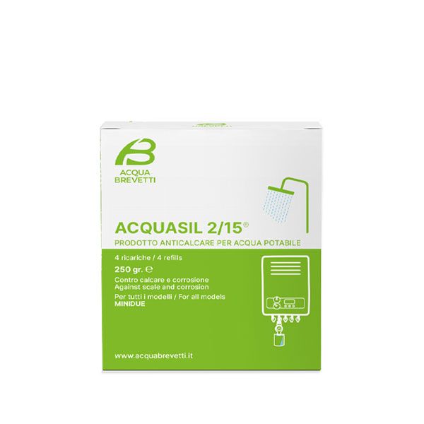 Acquasil 2/15 (4 pz da 250 gr) – Anticorrosivo ed Antincrostante – Acqua Brevetti