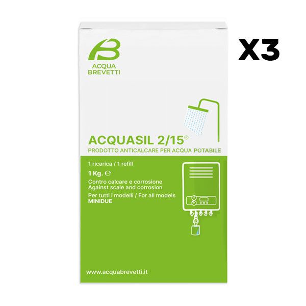 Acquasil 2/15 1 Kg – Anticorrosivo ed Antincrostante – Acqua Brevetti
